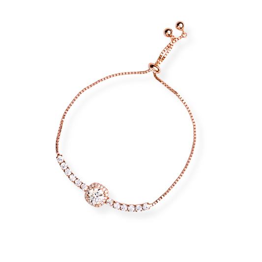 Sekhmet: Rose Gold Bracelet - Adjustable