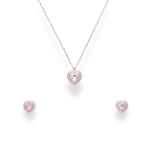 Love Locked - Soft Pink Chain