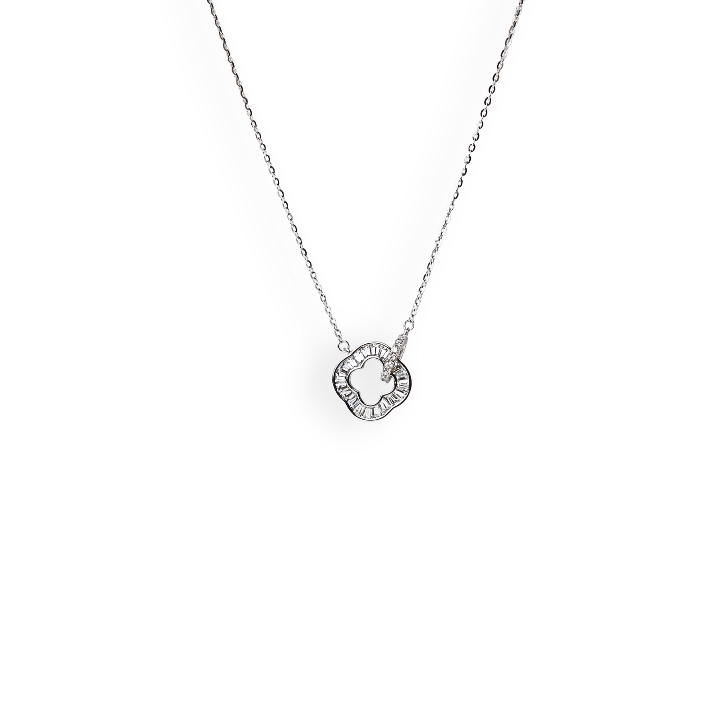 Clover - Silver Pendant & Chain