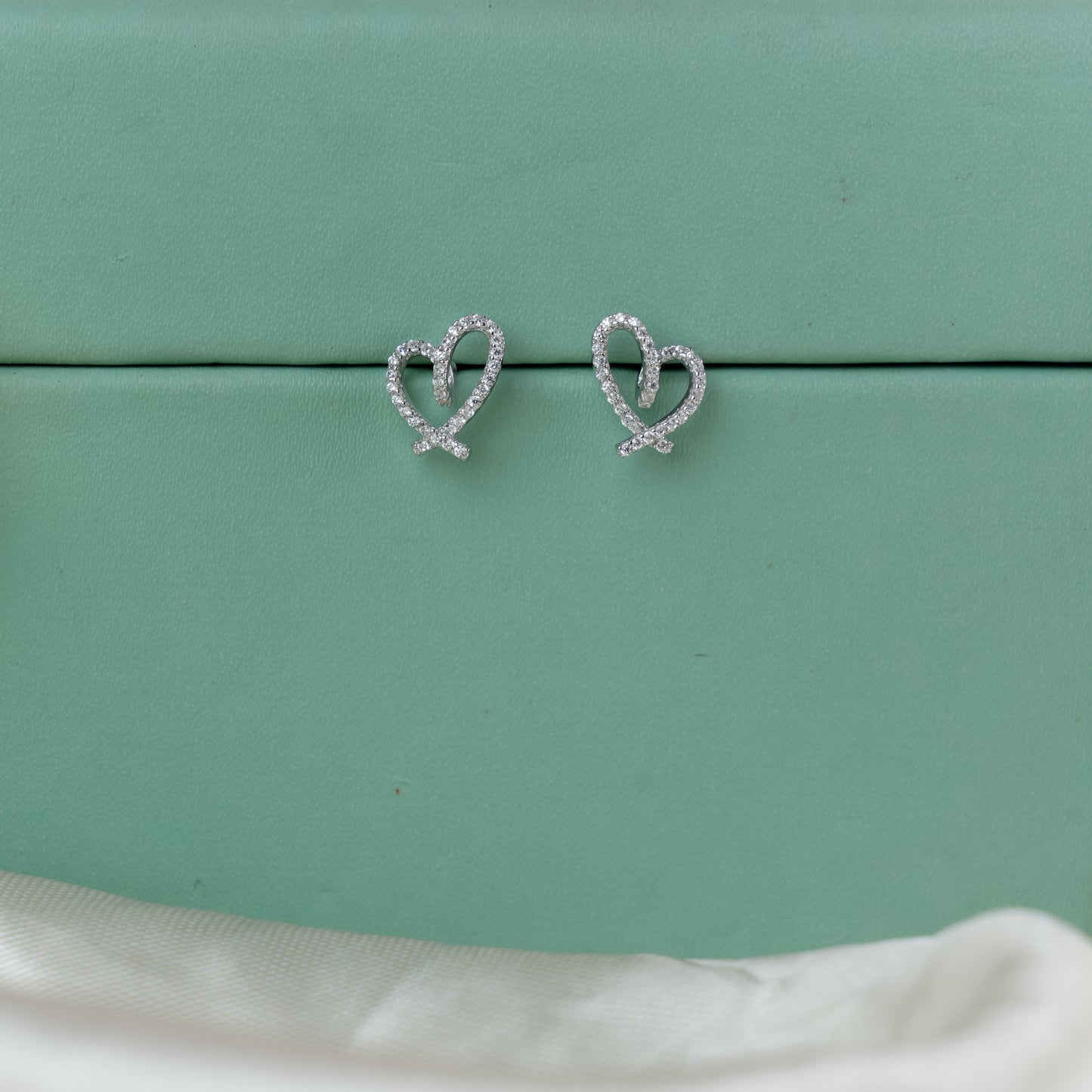 Love At First Sight - Silver Earrings